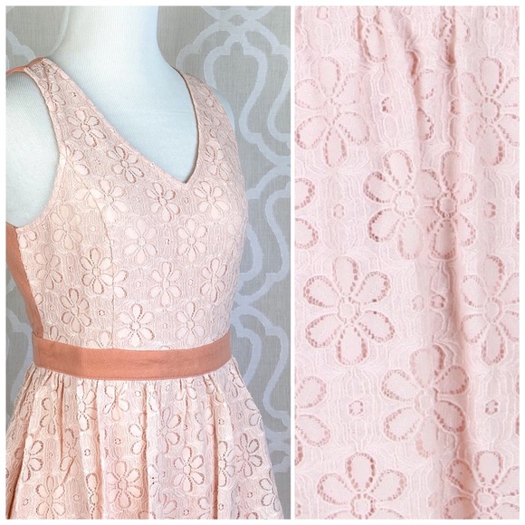 Marilyn Retro Blush Spring Dress - Picture 7 of 8